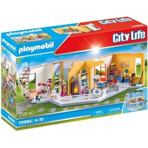 Playmobil: Maison amusante de la vie de la ville moderne