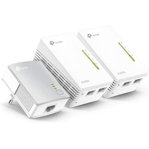 COURANT PORTEUR - CPL Cpl 600 Mbps + Cpl Wifi 300 Mbps Avec Ports Ethern