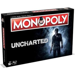 JEU SOCIÉTÉ - PLATEAU MONOPOLY : Uncharted - Jeu de société