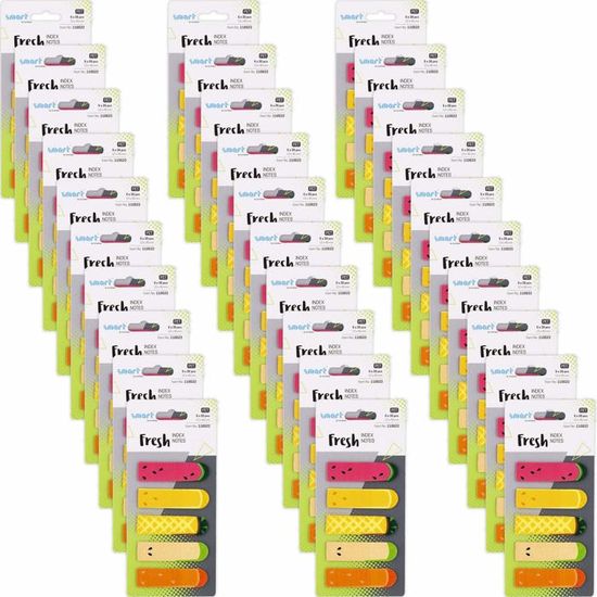 4 Pièces Marqueurs De Page Longs Onglet D'Index Collant Bandes De Surligneur Néon Onglets De