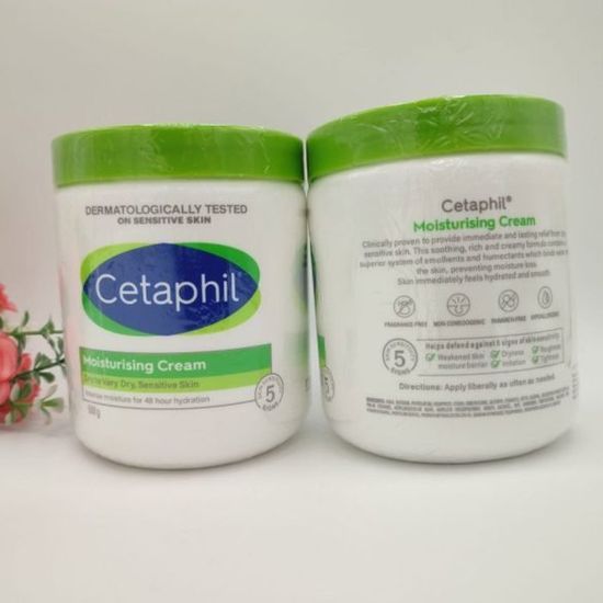 Crème Hydratante Cetaphil Pour Peaux Sèches - Visage & Corps - 80g - Format Voyage - NEUVE