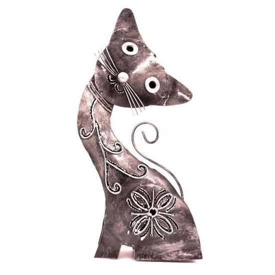 Chat En Fer Forge Decoration Metal 30 Cm Artisanal Animal Collection Statue Statuette Decoration D Exterieur Sculptures Et Statues De Jardin Simoncustoms Com Chat En Fer Forge Decoration Metal 30 Cm Artisanal Animal Collection Statue Statuette Decoration D Exterieur Sculptures Et Statues De Jardin Simoncustoms Com