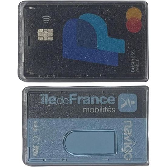 Protection Carte Bancaire Etui Rigide Avec Fenu00eatre Pour Carte