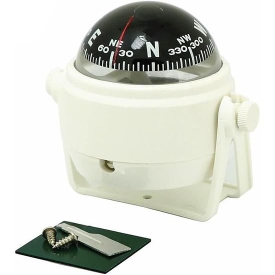 Boussole De Bateau Professionnelle Giyofom - Navigation Marine Précise, écran Haute Visibilité - Pour Voile, Pêche, Croisière