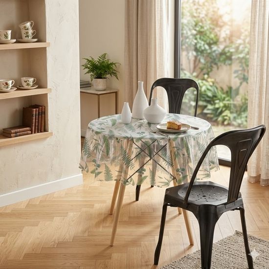 Nappe PVC Transparente Cristal - Épaisseur 25/100e, Largeur 140cm, Au Mètre