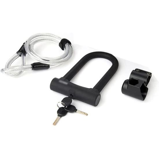 Antivol Vélo U-Lock Tri-Circle – Haute Sécurité, Étanche Et Résistant