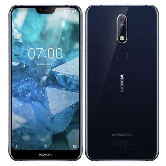 Nokia 7.1 32 Go Single SIM - - - Noir