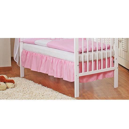 Cache Sommier Pour Lit 140x70 Princesse Rose Cdiscount Maison