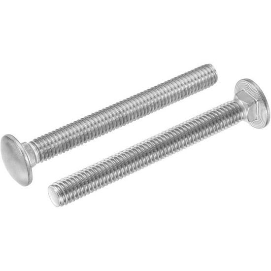 2 Bulloni A Testa Esagonale UNC 3/8-16 X 2” In Acciaio Inox 304 A2-70 – Resistenti A Ruggine E Adatti Per Interni Ed Esterni