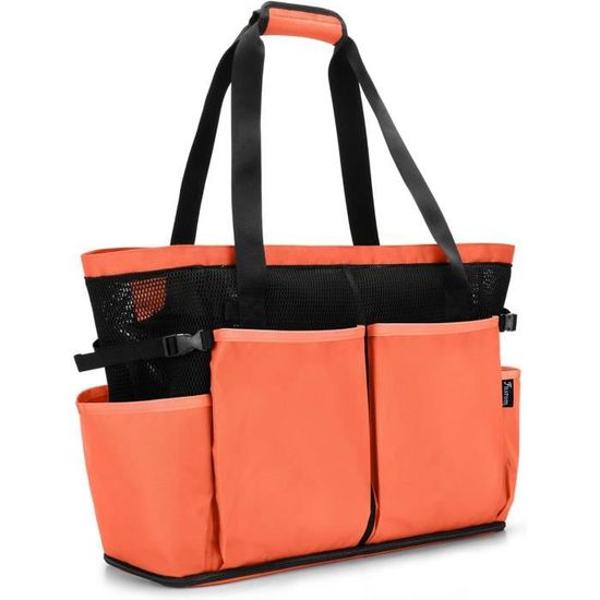 Dimensions 43x12x33 Cm Voyage Flintronic Grand Sac Cabas De Plage En Maille Pliable Pour Sac De Plage