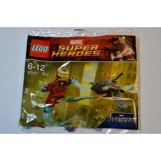 LEGO Super Heroes - Iron Man - 30167 - Cdiscount Jeux - Jouets