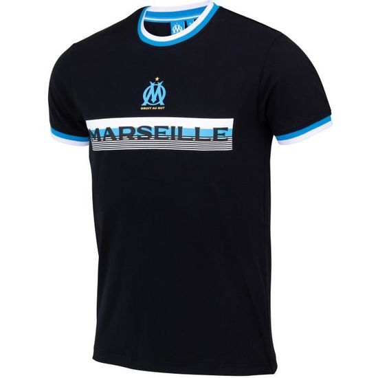 Collection Officielle Om T-shirt Officiel Olympique De Marseille - Collection Supporter - 100% Coton - Tailles Adulte Et Enfant Tee Shirt Om