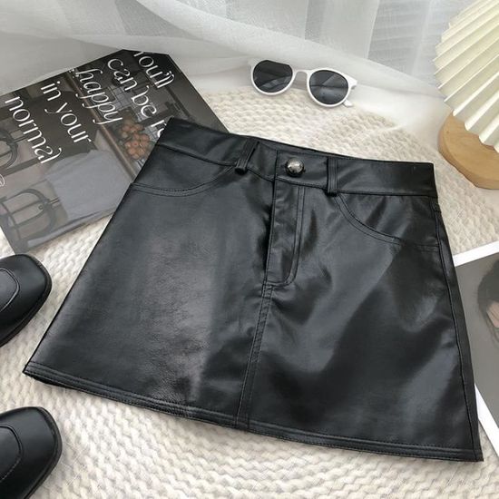 Mini Jupe Vintage En Jean Brodée Serpent - Marque Luxe - Taille S, Style Décontracté Tendance