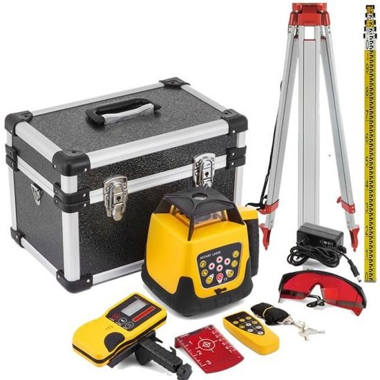 Niveau Laser Rotatif Automatique Combin Port e 500m Pro Avec