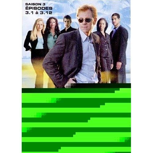 Les Experts Miami Saison 3 DVD Les experts Miami, saison 3, partie 1 - Cdiscount DVD
