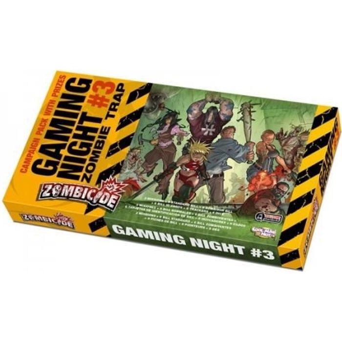Zombicide - Gaming Night Kit 3 - Jeu de société