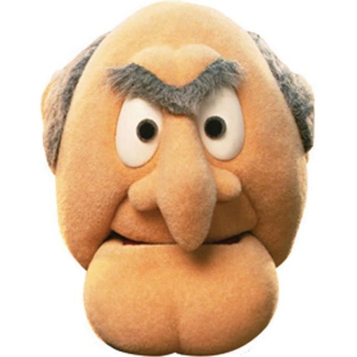 Masque en Carton Statler - Les Muppets Show