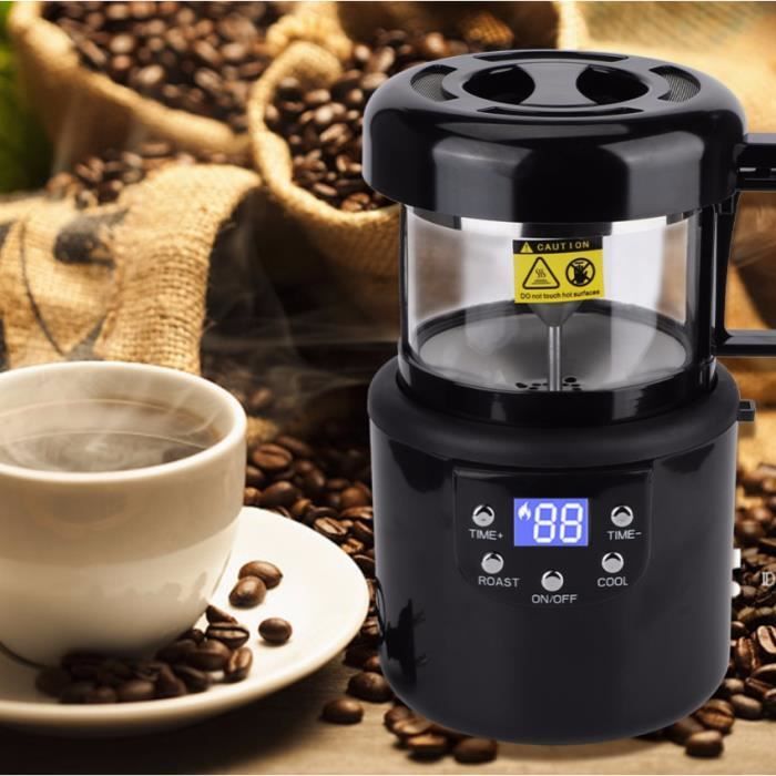 1400W Torréfacteur électrique à la Maison Mini pas de Fumée Grains de Café Cuisson Torréfacteur