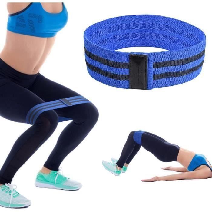 Bande de Resistance - Loop Bande Elastique Fitness Équipement d 'Exercices pour Musculation Pilates Squat Sport