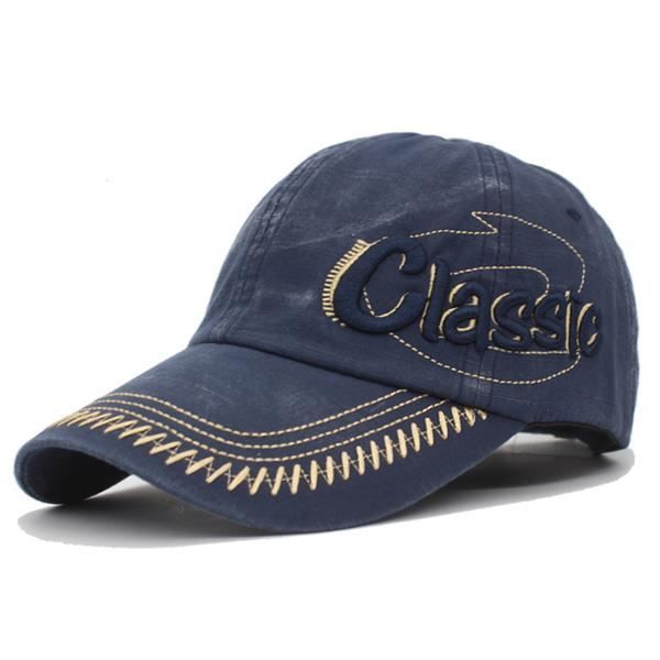 Casquettes de baseball pour hommes et femmes, coton, classique, motif os, lettres Vintag