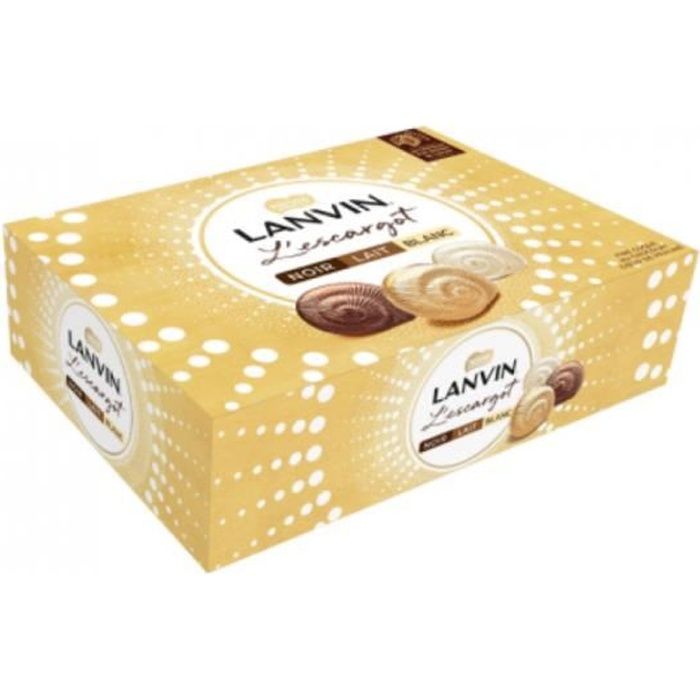 Escargots Lait Noir Blanc Lan Chocolat Lanvin