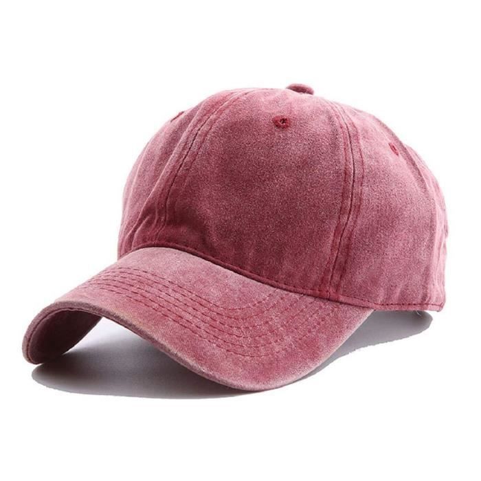 Voqeen Casquette Baseball Homme Femme Réglable Coton Casquette Snapback Homme Unisexe Hip Hop Casquette Sport Chapeau de Golf