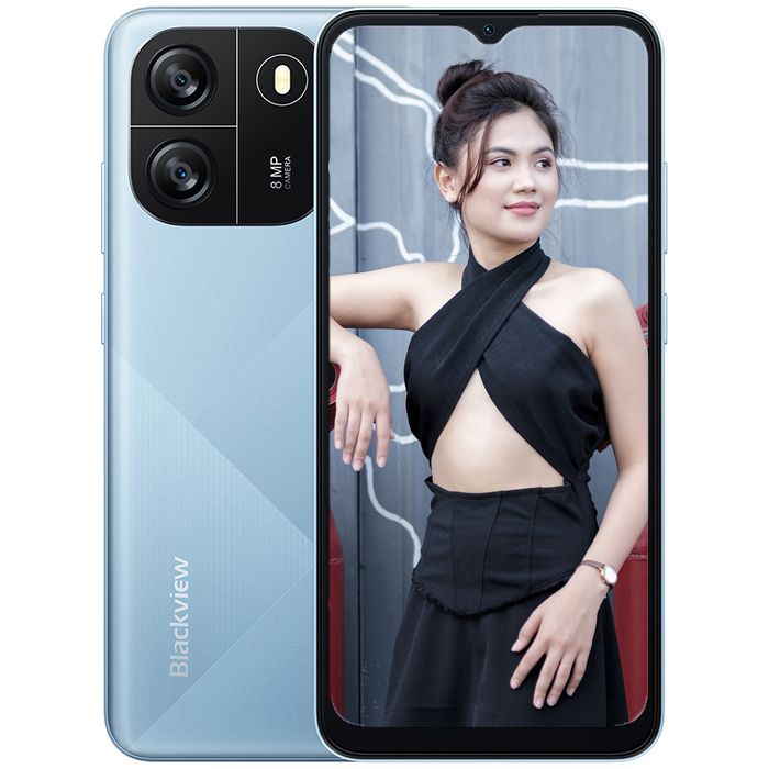 Blackview Smartphone A90 4Go + 64Go 6,39 Pouces 4280mAh Batterie Android 11 Octa-core Double SIM Téléphone Portable -Bleu