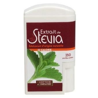 Extrait de stévia BIO 250 pastilles - 250 pasti…