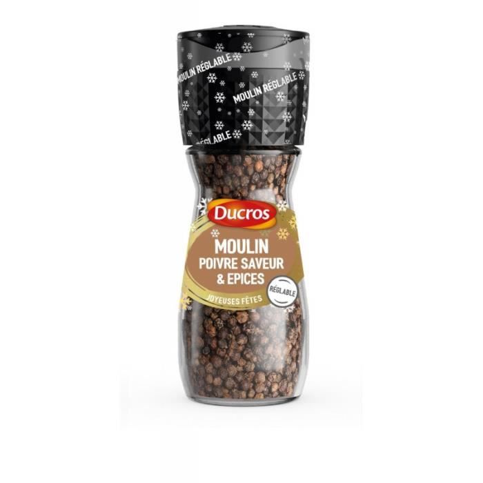 DUCROS - Le Moulin Au Poivre Saveur 30G - Lot De 3