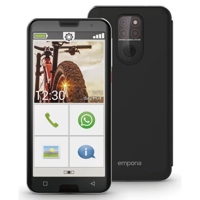 EMPORIA Smartphone pour seniors 5,5\