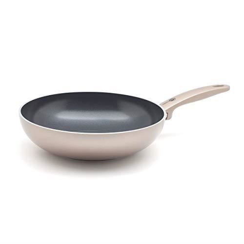 GREENPAN CAMBRIDGE CC000792-001 Poêle Wok Aluminium, Bronze, 28cm CC000792-001