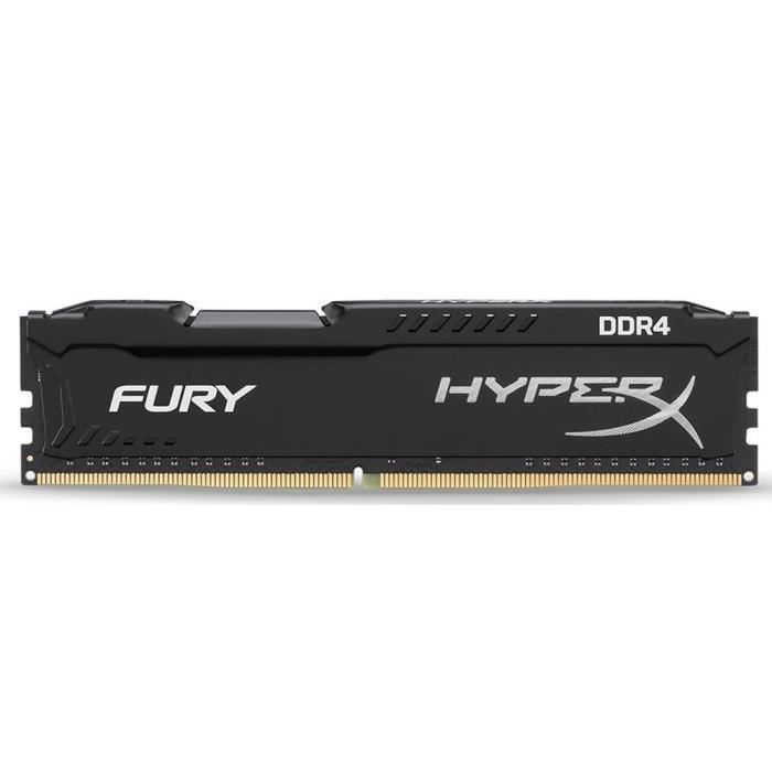 Mémoire RAM 4Go 2133 MHz DDR4 Non-ECC CL14 DIMM Noir