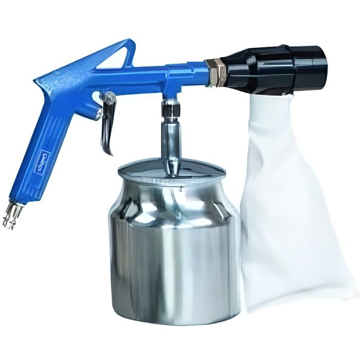 Scheppach Kit de pistolet à sabler pneumatique 3-3,5 bar