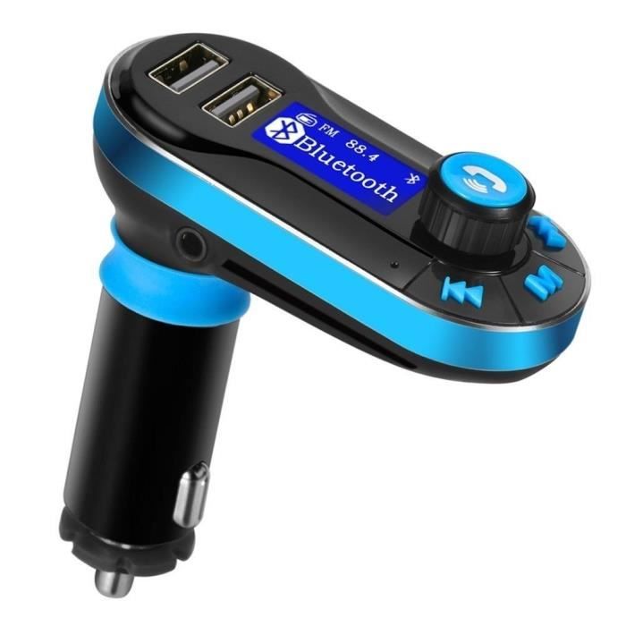 Transmetteur FM Bluetooth Voiture auto Main Libre Musique MP3 Adaptateur Radio