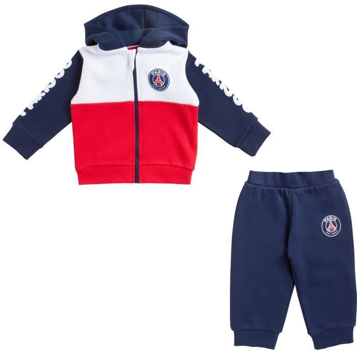 Ensemble de vetements de football PARIS SAINT GERMAIN modele bebe - Bleu