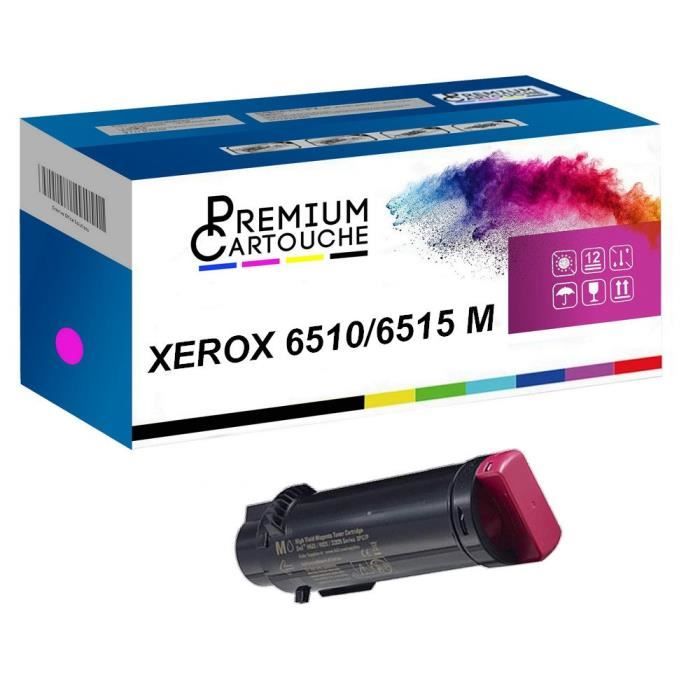 Toner 106R03474 106R3474 Magenta Compatible pour Xerox Phaser 6510 DN- 6510 DNI- 6510 DNIS- 6510 DNM- 6510 DNMIS- 6510 DNS- 6510 N