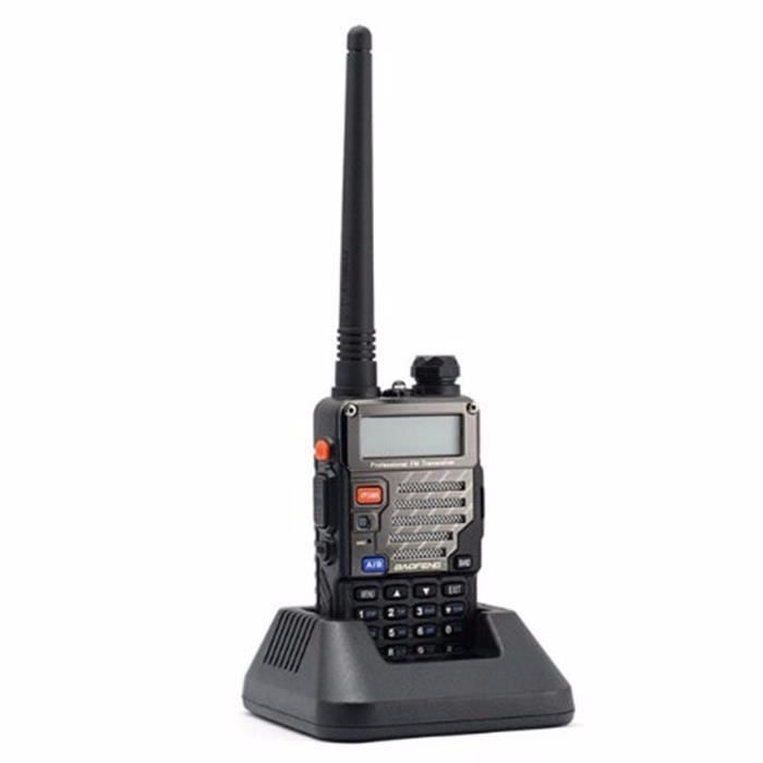 BAOFENG UV-5R Talkie Walkie Interphone Bi-bande Radio PRISE US 100-240V