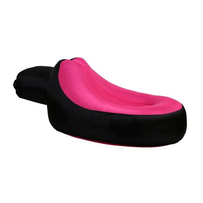Zooma Canapé Gonflable Extérieur 2 Personnes Avec Bande Lumineuse - Fauteuil Air Camping Avec Pompe Électrique
