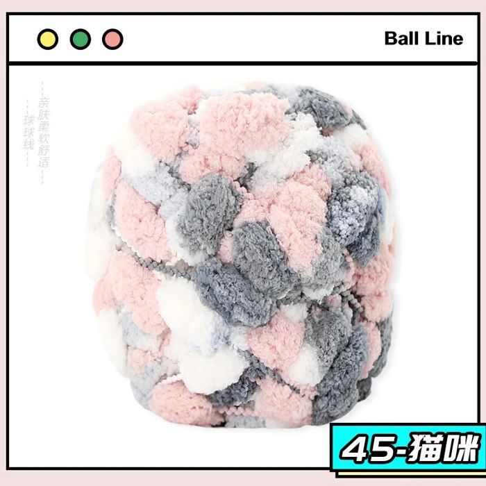 Couverture Tissée à La Main En Laine Nuage – Motif Boules De Neige, Douce Et Chaude – Déco Intérieur Style Bohème - 4
