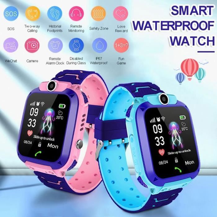 Bracelet Intelligent NoLongerLost Pour Enfant – Avec Code QR, Imperméable Et Résistant UV, Fermoir Ajustable – Sécurité Plage, Parc, Zoo