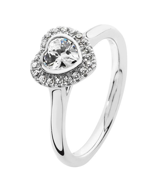 Boucles D'oreilles Femme Argent 925 Plaqué Rhodium - Zirconium Cubique Poire, Neuf Avec écrin
