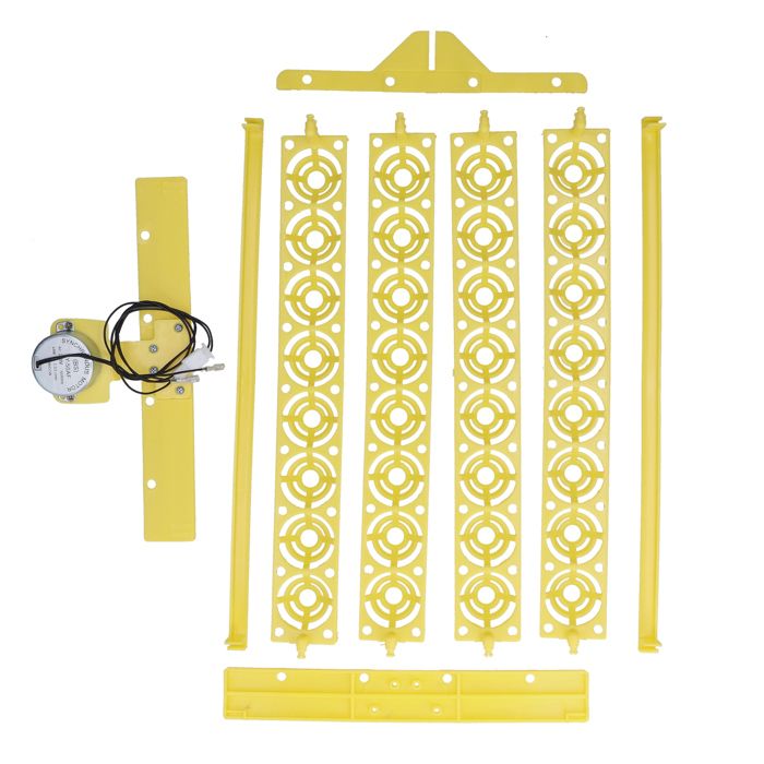 Meilleurs prix pour Tourne-œufs automatique pratique pour 32 œufs, plateau en plastique, couveuse rotative pour poulets et oies, 220 V