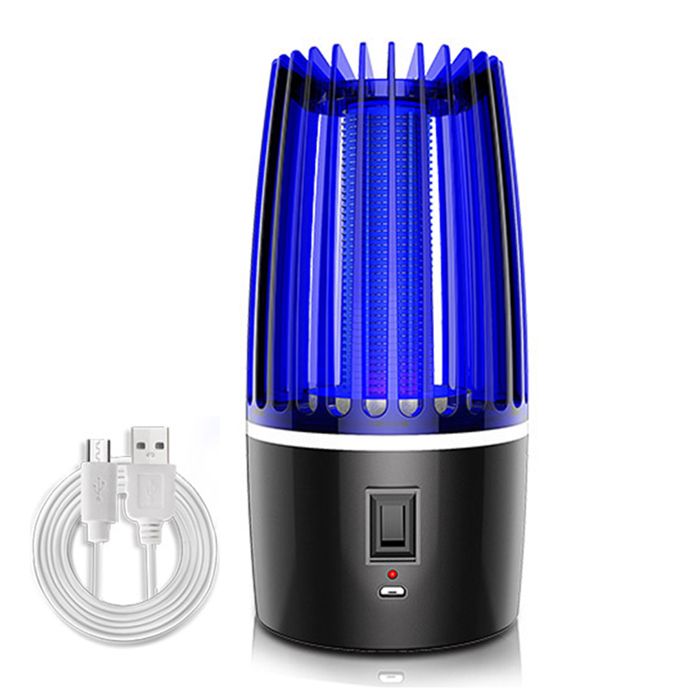 Piège à moustiques portable rechargeable par USB pour lintérieur et lextérieur le camping et les voyages