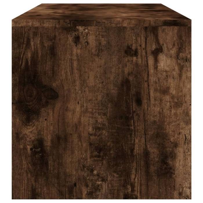 Maison SoldesTable basse - Table à Café pour Salon Étagère de Rangement chêne artisanal 80x80x45cm Moderne172839