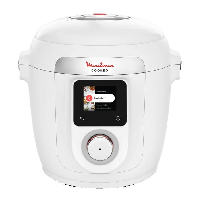 RECONDITIONNÉ Moulinex Cookeo Wifi 9-en-1 Multicuiseur 6L 9 modes de cuisson Blanc CE952110-RA