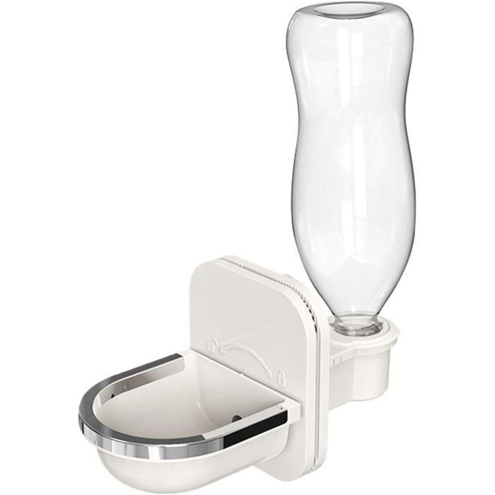 Bouteille deau pour animal de compagnie anti-fuite et peu encombrante bouteille deau pour cage