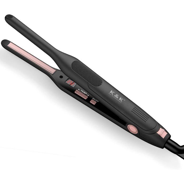 Mini Lisseur Cheveux Court Petit Fer à Lisser Cheveux Court Titane 2 en 1 Aempérature Réglable 50-230℃ Pour Frange Barbe Masculine Mini Lisseur Cheveux Court Petit Fer à Lisser Cheveux Court Titane 2 en 1 Aempérature Réglable 50-230℃ Pour Frange Barbe Masculine
