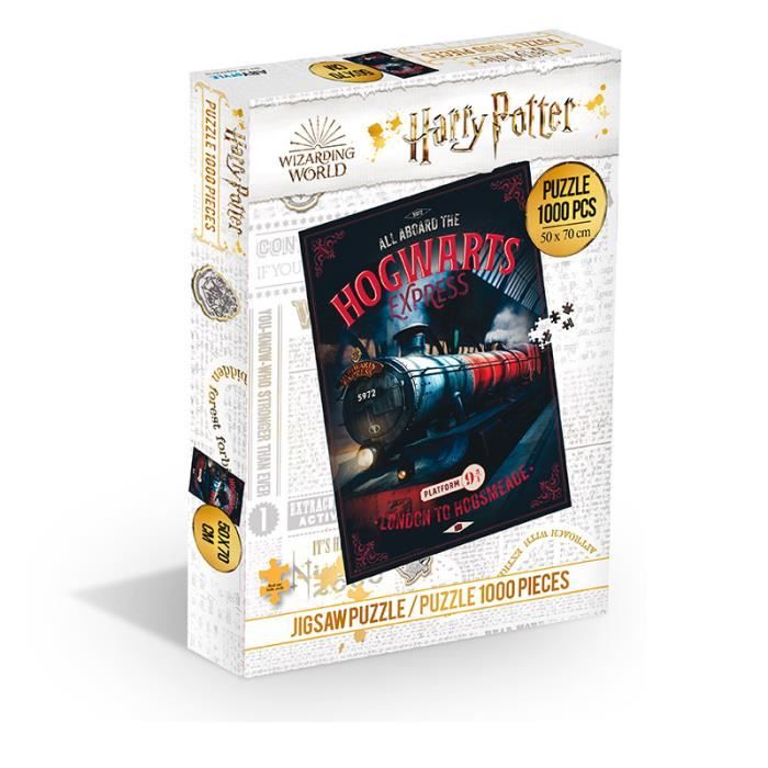 HARRY POTTER Puzzle 1000 pièces Poudlard Express - Cdiscount Jeux - Jouets