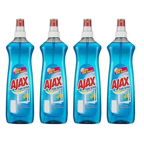 Ajax Nettoyant Vitre Vaporisateur Regular 500 ml - Lot de 4 - Cdiscount  Maison
