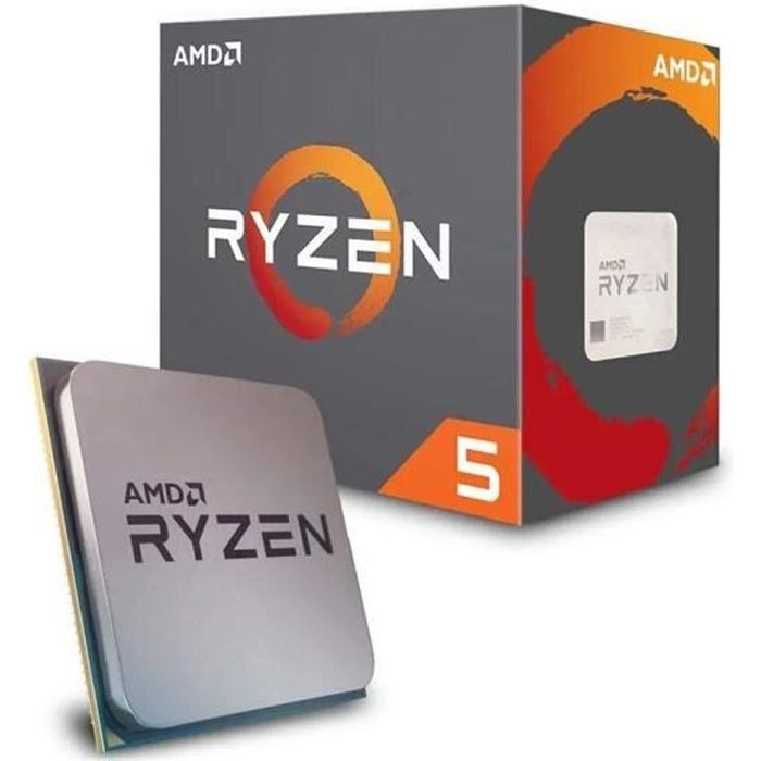 Vente Processeur PC AMD YD2600BBAFBOX Processeur RYZEN5 2600 Socket AM4 3.9Ghz Max Boost, 3,4Ghz Base+19MB pas cher